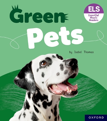 Book cover for Essential Letters and Sounds: Essential Phonic Readers: Oxford Reading Level 5: Green Pets