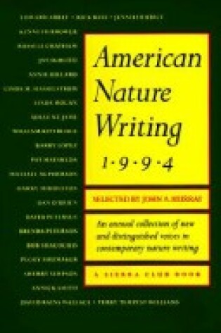 Cover of American Nature Writing: 1994