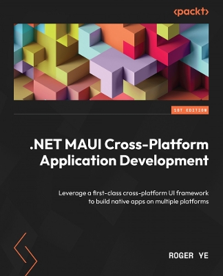 Book cover for .NET MAUI Cross-Platform Application Development