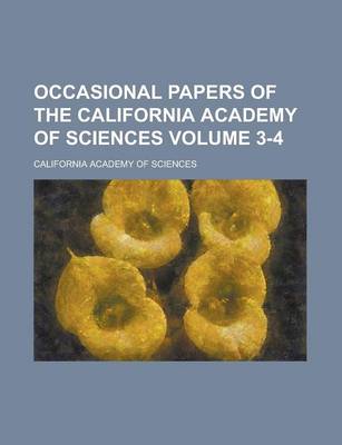 Book cover for Occasional Papers of the California Academy of Sciences (No. 105 (1973))