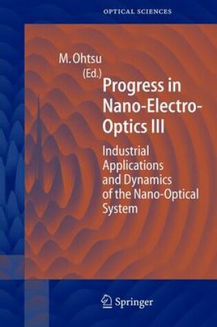 Cover of Progress in Nano-Electro-Optics III