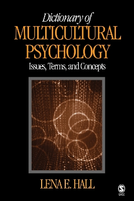 Book cover for Dictionary of Multicultural Psychology