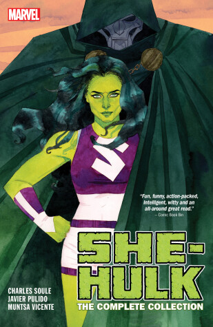 Book cover for She-hulk By Soule & Pulido: The Complete Collection