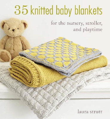 Book cover for 35 Knitted Baby Blankets