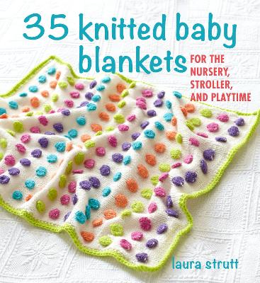 Book cover for 35 Knitted Baby Blankets