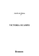 Book cover for Victoria Ocampo