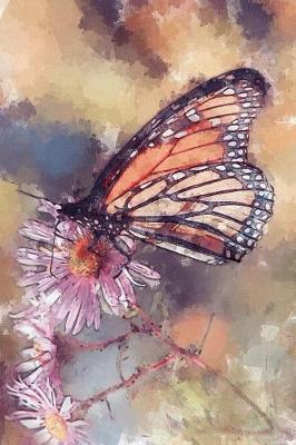 Book cover for Monarch Butterfly Watercolor Journal