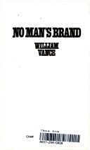 Book cover for No Man's Brand