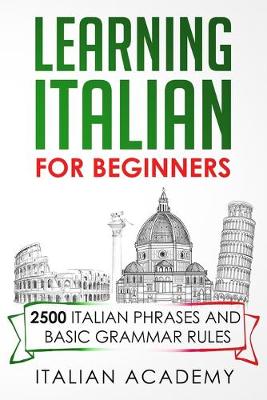 Book cover for Learning Italian for Beginners