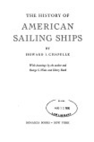 Cover of History of American Sailing Sh