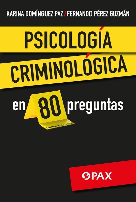 Cover of Psicología criminológica en 80 preguntas