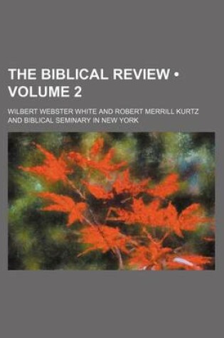 Cover of The Biblical Review (Volume 2)