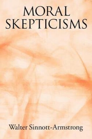 Cover of Moral Skepticism