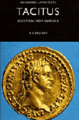 Cover of Tacitus: Selections from Agricola Paperback