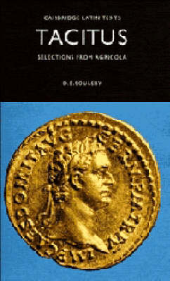 Book cover for Tacitus: Selections from Agricola Paperback