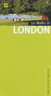 Book cover for 50 Walks in London