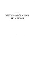 Book cover for British-Argentine Relations