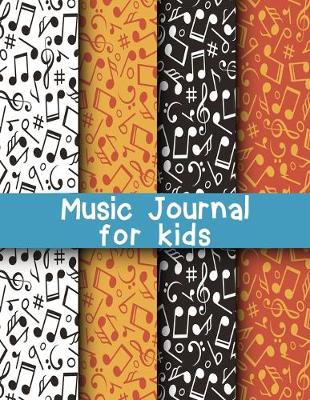 Book cover for Music Journal for Kids