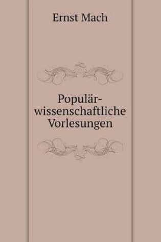 Cover of Populär-wissenschaftliche Vorlesungen