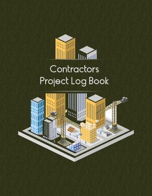 Book cover for Contractors Project Log Book