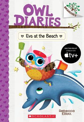 Book cover for Eva at the Beach: A Branches Book