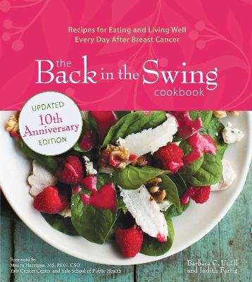 Book cover for The Back in the Swing Cookbook, 10th Anniversary Edition