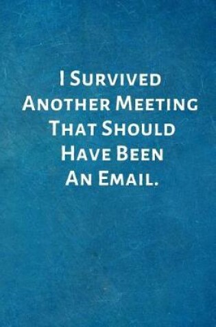 Cover of I Survived Another Meeting That Should Have Been An Email.