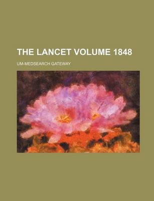 Book cover for The Lancet Volume 1848