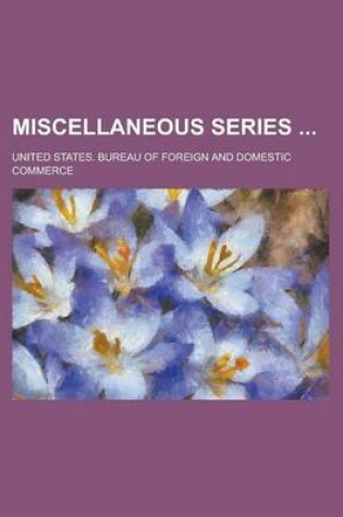 Cover of Miscellaneous Series Volume 46-53