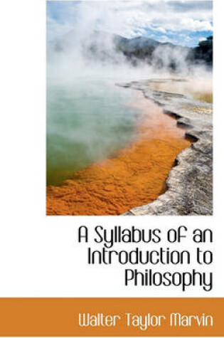 Cover of A Syllabus of an Introduction to Philosophy