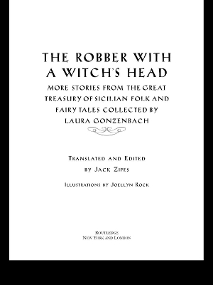 Book cover for The Robber with a Witch's Head