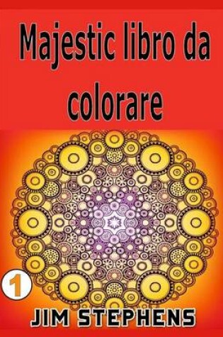 Cover of Majestic libro da colorare