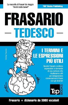 Book cover for Frasario Italiano-Tedesco e vocabolario tematico da 3000 vocaboli