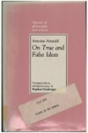 Book cover for On True and False Ideas