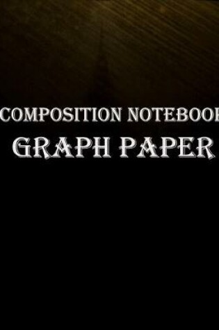 Cover of composition notebook graph paper