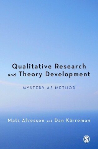 Cover of Qualitative Research and Theory Development