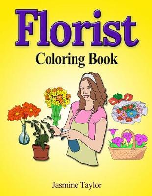 Book cover for Florist Coloring Book