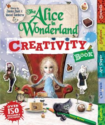 Book cover for The Alice in Wonderland Creativity Book