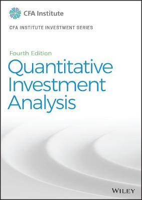 Book cover for Quantitative Investment Analysis