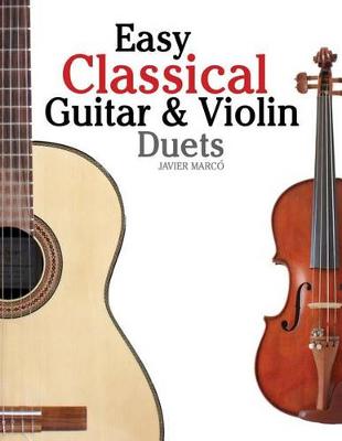 Book cover for Easy Classical Guitar & Violin Duets