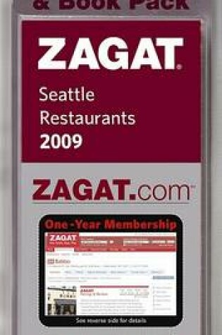 Cover of 2009 Seattle Zagat.com & Book Pack