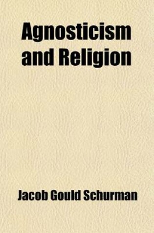 Cover of Agnosticism and Religion