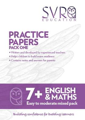 Book cover for English and Maths Pack 1 7+ Mixed Papers