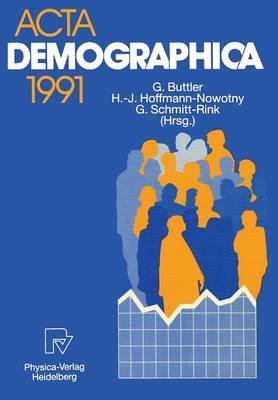 Book cover for Acta Demographica 1991