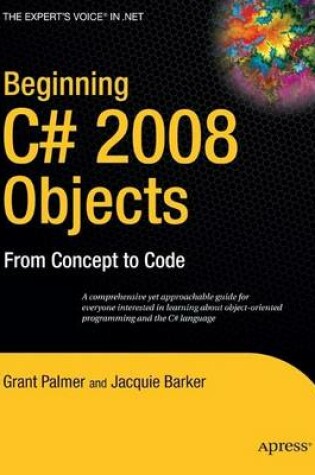 Cover of Beginning C# 2008 Objects