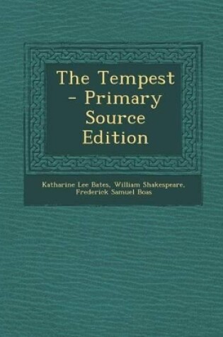 Cover of The Tempest - Primary Source Edition