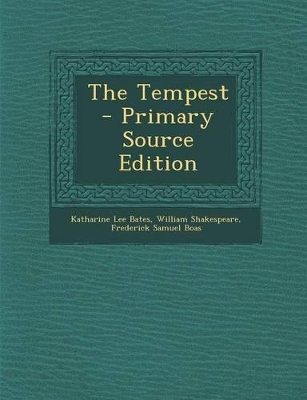 Book cover for The Tempest - Primary Source Edition