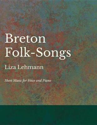 Book cover for Breton Folk-Songs - Sheet Music for Voice and Piano