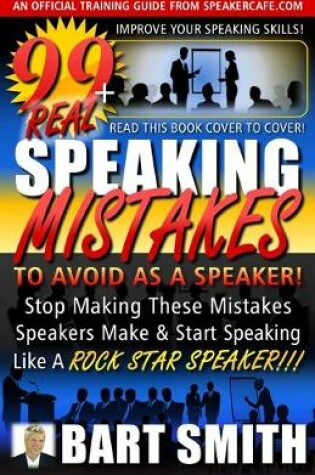 Cover of 99+ Speaking Mistakes To Avoid As A Speaker!