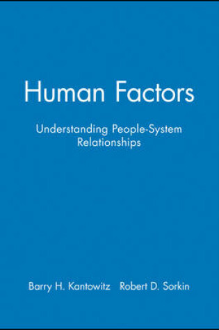 Cover of Human Factors, Workbook